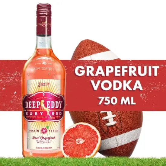Deep Eddy Ruby Red Grapefruit Vodka - 750ml Bottle image {3}