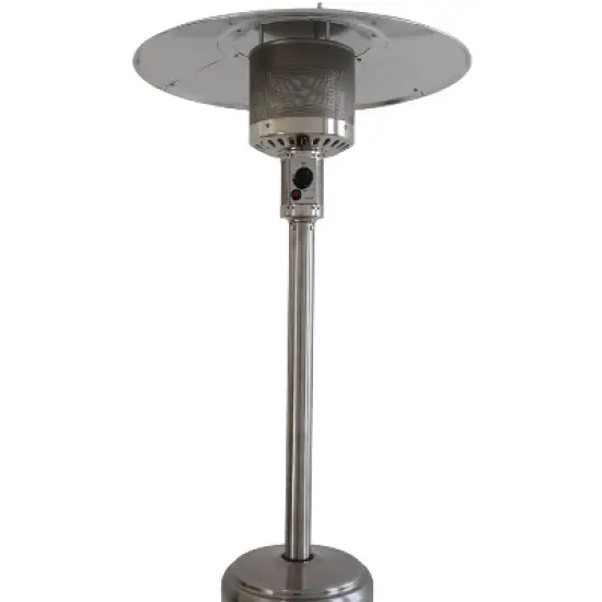 46,000 BTU Standing Propane Patio Heater with Safety Shut-Off and Wide Heat Coverage image {2}