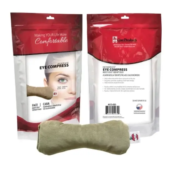 Core Products MicroBeads Eye Compress Moist Heat Therapy Pack image {8}