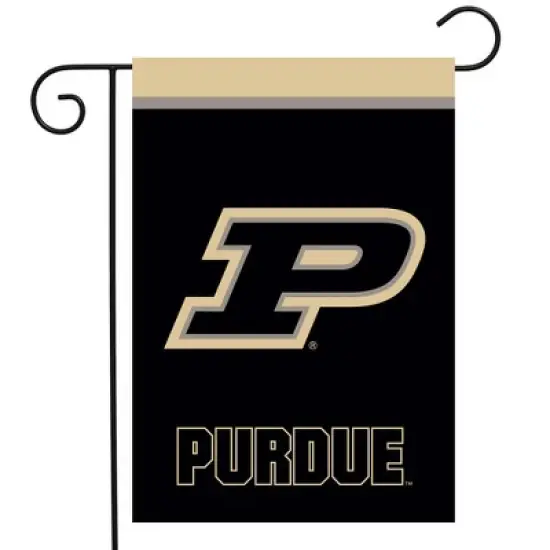 Briarwood Lane Purdue Boilermakers Garden Flag NCAA Licensed 12.5" x 18" image {1}