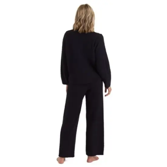 Softies Marshmallow Bracelet Sleeve Reverse Seam Lounge Set image {3}