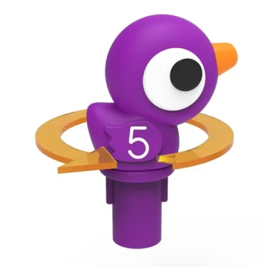 Learning Resources Huey The Fine Motor Hippo: Educational Baby & Toddler Learning Toy for Memory & Motor Skills image {3}