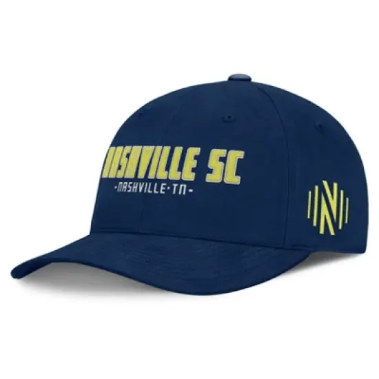 MLS Nashville SC Structured Hat: Cotton Easy-Close Fastener, Tagless Design image {4}