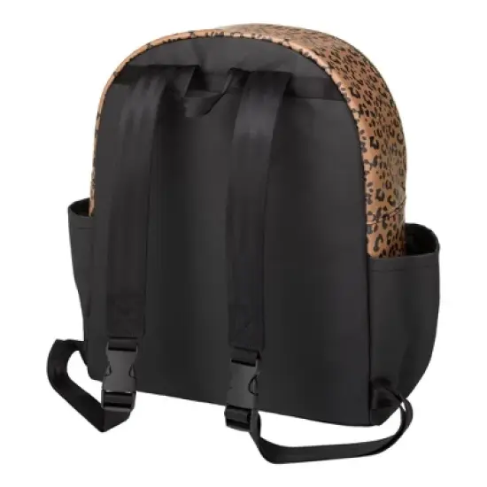Petunia Pickle Bottom District Backpack Diaper Bag Set - Leopard Black 5pc image {1}
