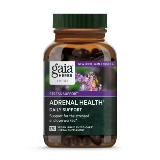 Gaia Herbs Adrenal Health Daily Support - Herbal Supplement to Help Maintain Healthy Energy and Stress Levels image {8}