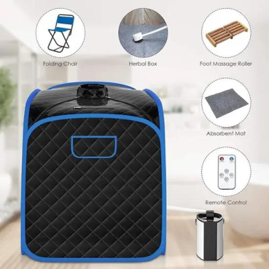 Costway Portable Steam Sauna image {5}