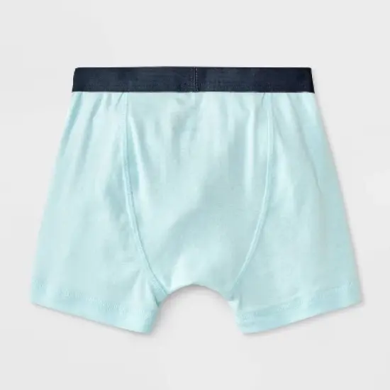 Boys' 7pk Boxer Briefs - Cat & Jack&trade; Heather Blue/Gray image {2}