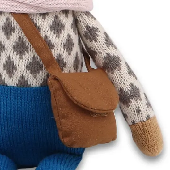 The Peanutshell Charlie the Bear Knit Plush image {3}