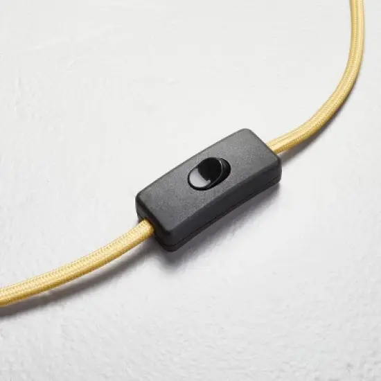 Accented Metal Table Lamp Brass (Includes LED Light Bulb) - Hearth & Hand&trade; with Magnolia image {4}