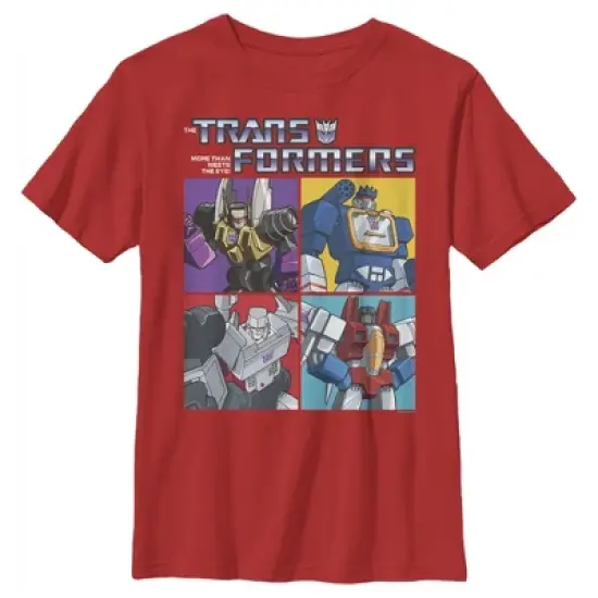 Boy's Transformers Decepticon Characters Boxes T-Shirt image {6}