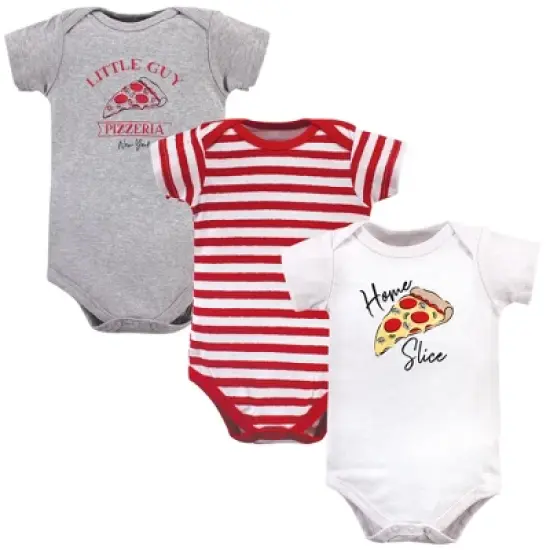Little Treasure Baby Boy Cotton Bodysuits, Home Slice image {1}