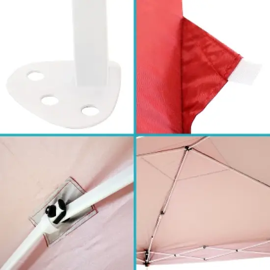 Sunnydaze Standard Pop-Up Canopy with Carry Bag and Sandbags image {4}