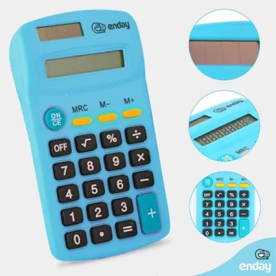 Enday 8-Digit Pocket Size Calculator image {2}