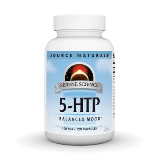 5-HTP 100mg by Source Naturals, Inc.  -  120 Capsule image {3}