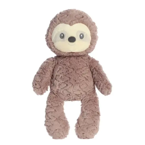 ebba Huggy Collection 13" Sloane Sloth Brown Stuffed Animal image {4}
