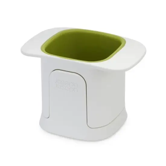 Joseph Joseph ChopCup: Manual Food Chopper with Ergonomic Handle & Stainless Steel Blades, Dishwasher-Safe, White image {11}