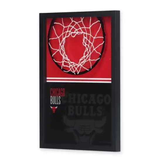 NBA Chicago Bulls Print-On Glass Wall Sign image {1}