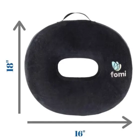 FOMI Thick Donut Memory Foam Seat Cushion image {3}