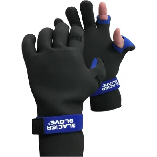 Glacier Glove Waterproof Slit Finger Pro Angler Gloves image {5}