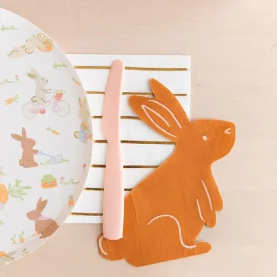 Daydream Society - Bunny Napkins - Pack of 16 Paper Napkins, 4 of Each Style image {3}