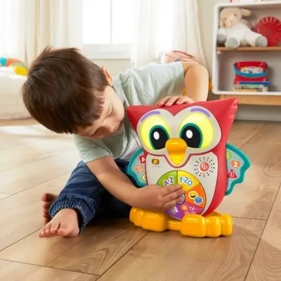 Fisher-Price Linkimals Light Up & Learn Owl Interactive Musical Learning Toy image {2}