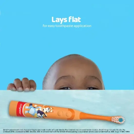 Colgate Kids' Battery Toothbrush - Bluey Bingo - Extra Soft image {5}