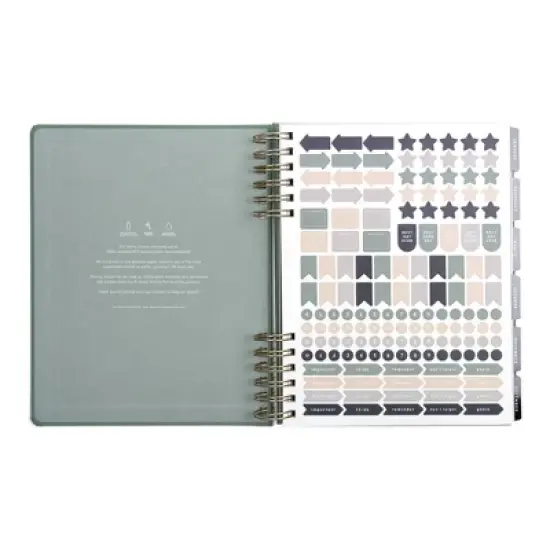 Altitude 2023-2024 Planner 8"x10" Dark Sage image {4}