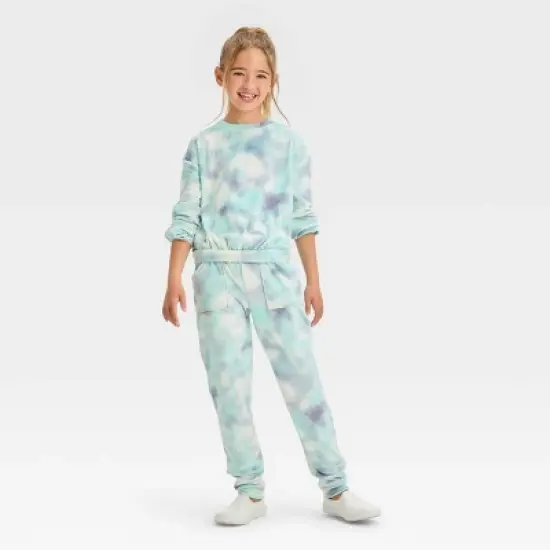 Girls' Microfleece Pullover Sweatshirt - Cat & Jack&trade; image {2}