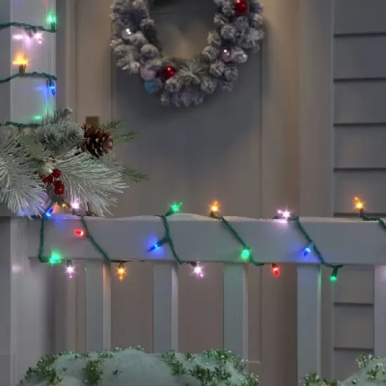 400ct LED Smooth Mini Christmas String Lights Spool with Green Wire - Wondershop&trade; image {1}