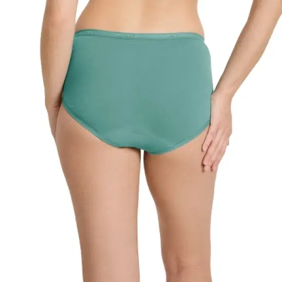 Jockey Women's Worry Free Cotton Stretch Moderate Absorbency Hipster image {1}