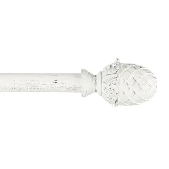 Exclusive Home Acorn 1" Curtain Rod and Coordinating Finial Set image {1}