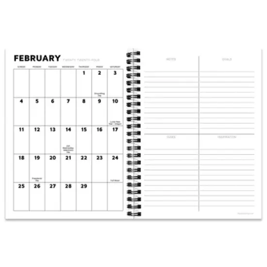 TF Publishing 2024 Weekly/Monthly Planner 8"x6.5" The Beatles image {1}