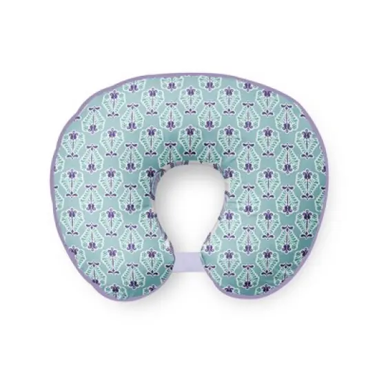 Bacati - 3 pc Isabella Paisley Aqua/Purple Hugster Feeding & Infant Support Nursing Pillow  image {2}