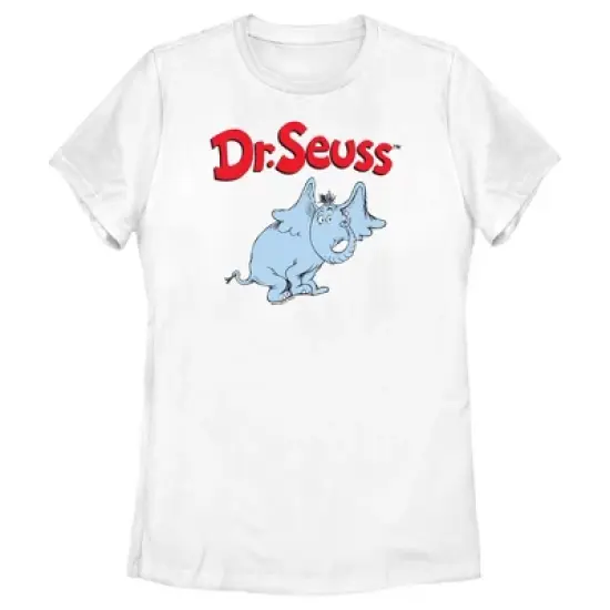 Women's Dr. Seuss Horton Portrait T-Shirt image {3}