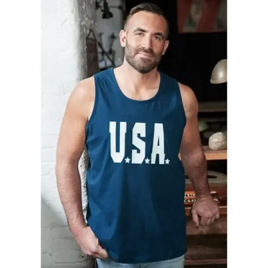 Liberty Blues by KingSize Americana Tank image {3}