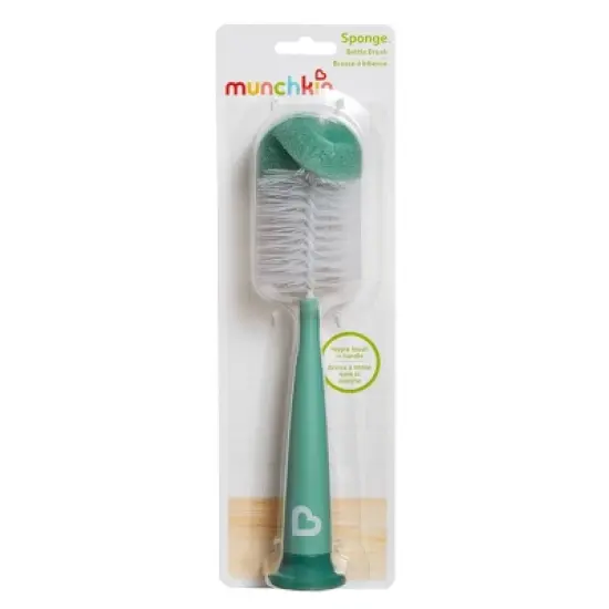 Munchkin Sponge Bottle Brush - Sage image {5}
