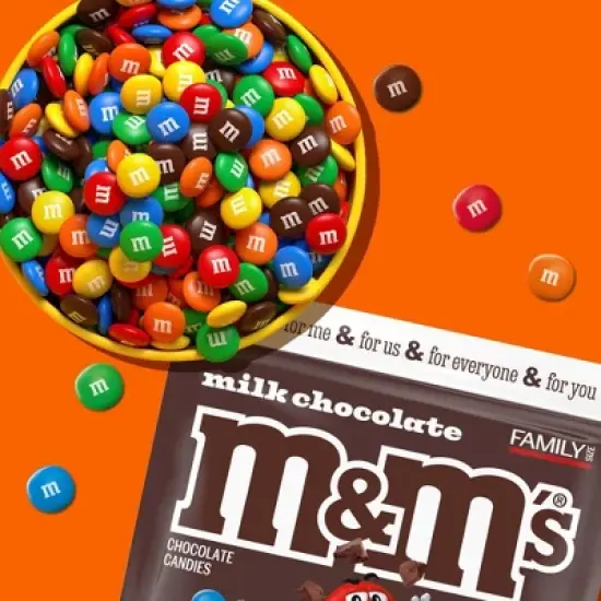 M&M's Family Size Milk Chocolate Candy - 18oz image {5}