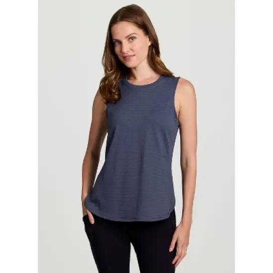 RBX Active Women's Legging Friendly Jacquard Mesh Quick Drying Workout Tank Top image {5}