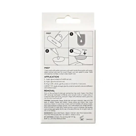 KISS Products Voguish Fantasy Fake Nails - Golden Warmth - 31ct image {6}