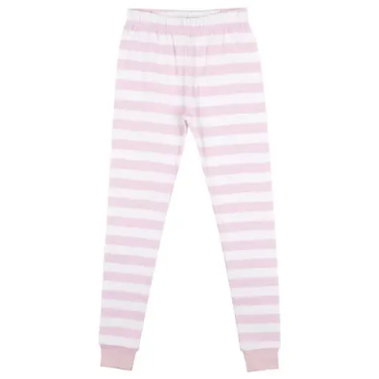 Animaniacs Dot and Hearts with Pink and White Stripe Pattern Youth Girl's Short Sleeve Pajama Set image {3}