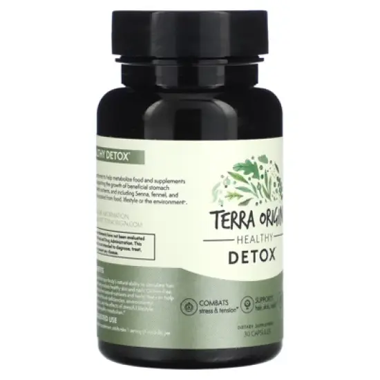 Terra Origin Healthy Detox, 30 Capsules image {3}