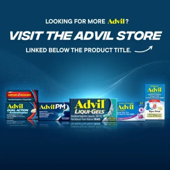 Advil NSAID Pain Relieving Ibuprofen Caplets - 24ct image {10}