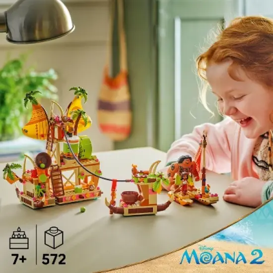 LEGO Disney Moana 2 Kakamora Barge Kids Toy 43258 image {1}