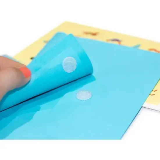 Hygloss&reg; Self-Adhesive Hook & Loop Coins, 5/8", 100 Per Pack, 2 Packs image {2}