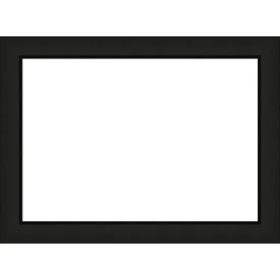 Amanti Art Midnight Black Narrow Framed Dry Erase Magnetic Board image {9}