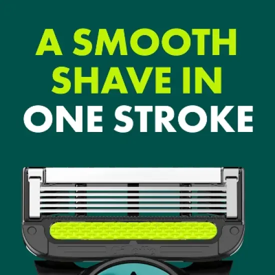 Gillette Labs Men's Special NFL Eagles Edition Shaving Razor with 4 Refills and Magnetic Stand image {6}