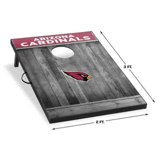 NFL Arizona Cardinals 2'x3' Cornhole Board - Gray image {1}