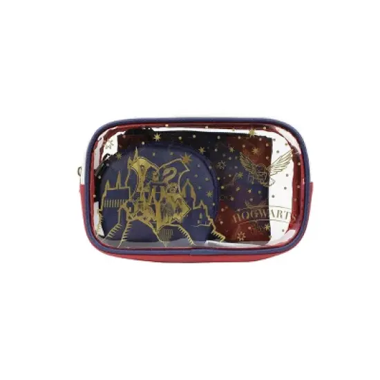 Harry Potter Hogwarts Travel Cosmetic Bags - Set of 3 image {1}