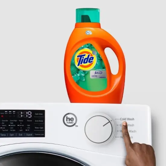Tide Plus Febreze Freshness Botanical Rain HE Turbo Clean Liquid Laundry Detergent - 92 fl oz image {6}