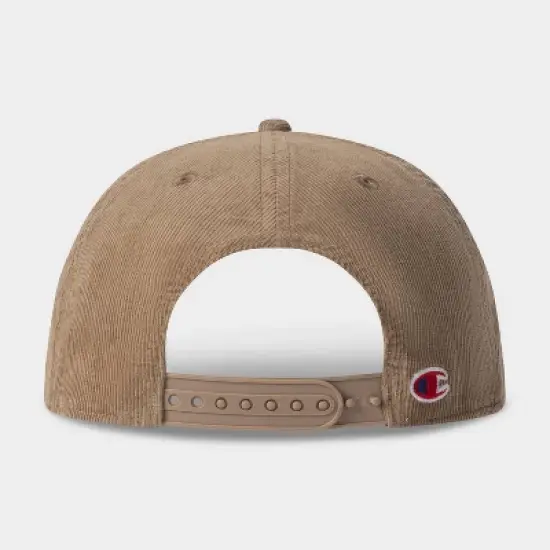 Champion Adult Hobby Corduroy Baseball Hat - Khaki image {1}